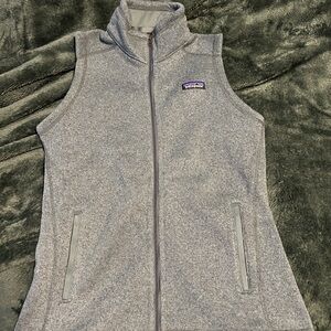 Patagonia Gray Fleece Vest for Versatile Layering